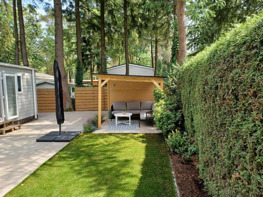 Boshuis Met Grote Tuin I Vakantiepark Met Zwembad Хундерло Экстерьер фото