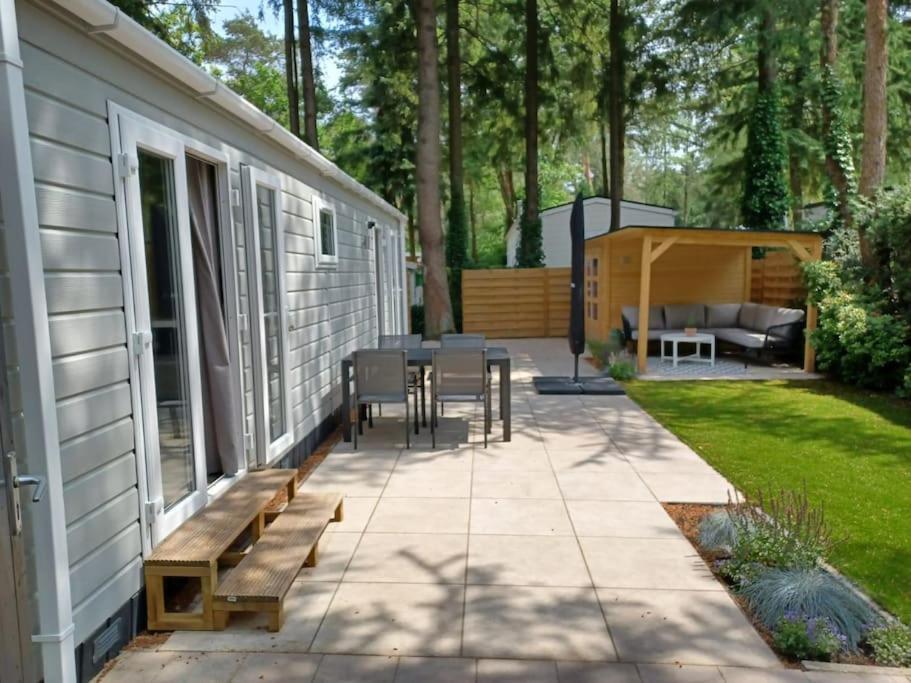 Boshuis Met Grote Tuin I Vakantiepark Met Zwembad Хундерло Экстерьер фото